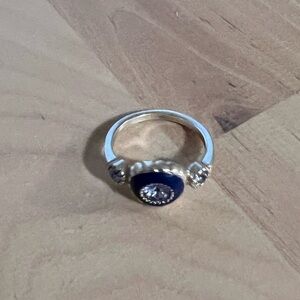 Brighton Elegant Silver and Blue Halo Eclipse Ring
STYLE J62793 Women's Ring